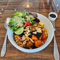 Summer quinoa bowl at Veganerie - Lasalle in Bangkok