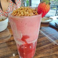 Beautiful skin smoothie at Veganerie - Lasalle in Bangkok
