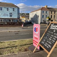 Located at a big street  at Hooper's in Swansea