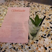 Mojito mocktail at Good Intentions in St Petersburg