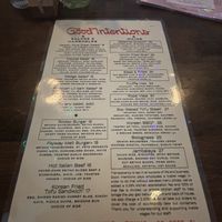 menu 12/23 #Veganuary at Good Intentions in St Petersburg