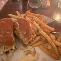 Rodeo burger/Fries  at Good Intentions in St Petersburg