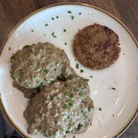 biscuits and gravy  at Good Intentions in St Petersburg