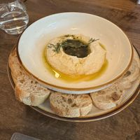 Whipped ricotta   at Good Intentions in St Petersburg