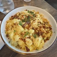 Seasonal gnocchi (corn)   at Good Intentions in St Petersburg