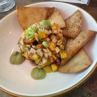 Ceviche  at Good Intentions in St Petersburg