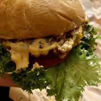 VegSec Burger  at VINCENT - The Playce in Berlin