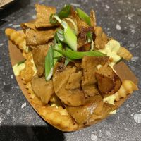 Kebab Fries with Vajoneesy  at VINCENT - The Playce in Berlin