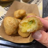 Cheezy goodness with the best sauce- the Monkey one  at VINCENT - The Playce in Berlin