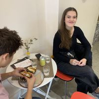 Caprese sandwich  at Third Culture in East London