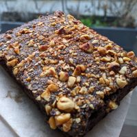 GF brownie at Third Culture in East London