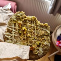 White chocolate matcha pistachio cookie at Third Culture in East London