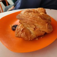 Amazing almond croissant! at Third Culture in East London