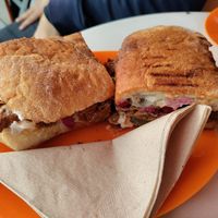 Reuben sandwich at Third Culture in East London