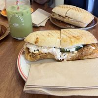 sloppy banh mi  at Third Culture in East London