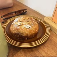 almond croissant   at Third Culture in East London