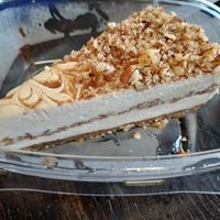 Salted Caramel pecan cheesecake (vegan and gluten free)  at Beech Kombucha in St Petersburg