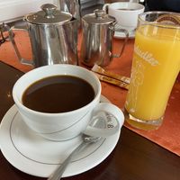 Kaffee mit Mandelmilch  at Naglreiter Bäckerei in Eisenstadt