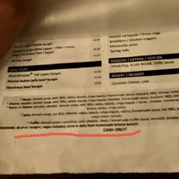 Burger buns not vegan   at Pub BEER GARDEN in Supetar