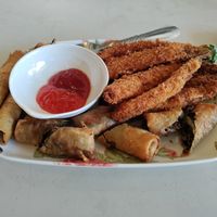 Fried appetizers at Good Food Sundays in Mandaluyong