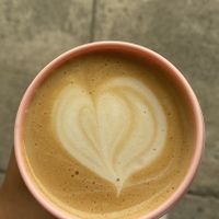 salted caramel latte from dwa  at Good Food Sundays in Mandaluyong