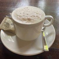 Coconut milk cardamom chai ☕️🫖  at Warehouse Cafe in Fort Kochi