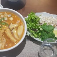 Mi Quang at Heal & Celeb Vegan Restaurant in Ho Chi Minh City