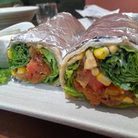 Burrito at Heal & Celeb Vegan Restaurant in Ho Chi Minh City