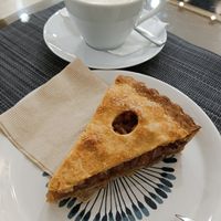 very lovely vegan place at Mishto Café & Deli in Budapest