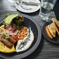  at Mishto Café & Deli in Budapest