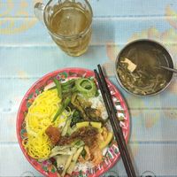 Tasty dinner April 25, 2018  at Hien Nam in Qui Nhon