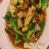 Pad Grapao at nari Thai Eatery in Bern