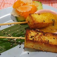 Tofu Satay at nari Thai Eatery in Bern