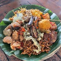 Nasi campur   at Tri Hita Vegan in Denpasar