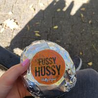 Fussy hussy at Slutty Vegan in Brooklyn