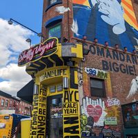 Outside at Slutty Vegan in Brooklyn