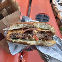 One night stand with pickles   at Slutty Vegan in Brooklyn