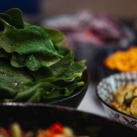 Salatbar at Onkel Salamat in Luzern