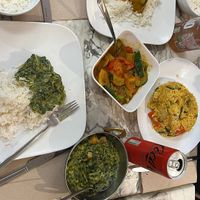 Vegetarian and vegan options - very tasty   at Chapati in Saint-malo