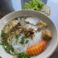 Noodle soup  at Mỹ Thoa Chay in Da Lat