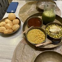 Pani puri   at Soam in Mumbai