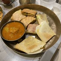 Masala dosas  at Soam in Mumbai