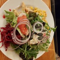 Mixed salad at Brauhaus zu Murau in Murau