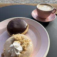 Boston Cream and Apple Pie  at Brammibal's Donuts - Altona  in Hamburg