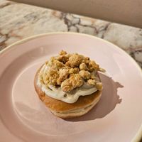 Apple crumble with apple filling at Brammibal's Donuts - Altona  in Hamburg