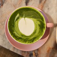 Matcha latte at Brammibal's Donuts - Altona  in Hamburg
