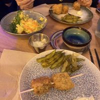 Yakitori karage  at Modoki Funky Roll in Barcelona