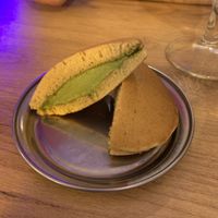 Sweet pancakes filled with matcha, would recommend   at Modoki Funky Roll in Barcelona