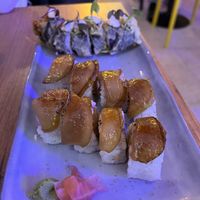 Pera flamejada   at Modoki Funky Roll in Barcelona