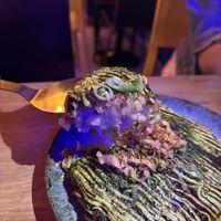 Okonomiyakii  at Modoki Funky Roll in Barcelona